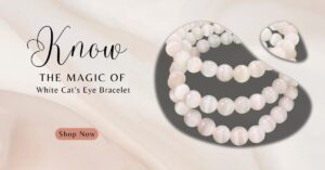 White Cat’s Eye Bracelet blog